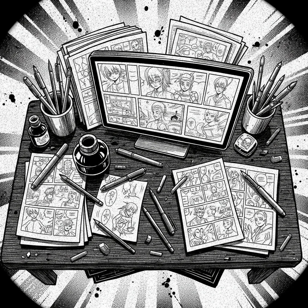 Falsch: Dein Manga kann ohne ein umfassendes Design-Sheet nicht erfolgreich sein