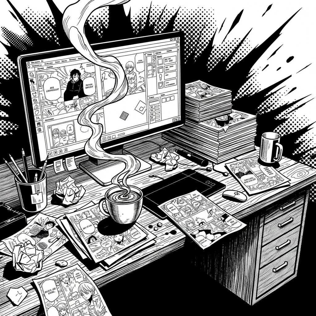 Transitions de scènes : le piège silencieux qui ralentit ton manga