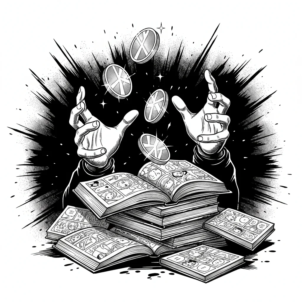 Wie viel verlieren Mangaka, die auf Multi-Channel-Monetarisierung verzichten?
