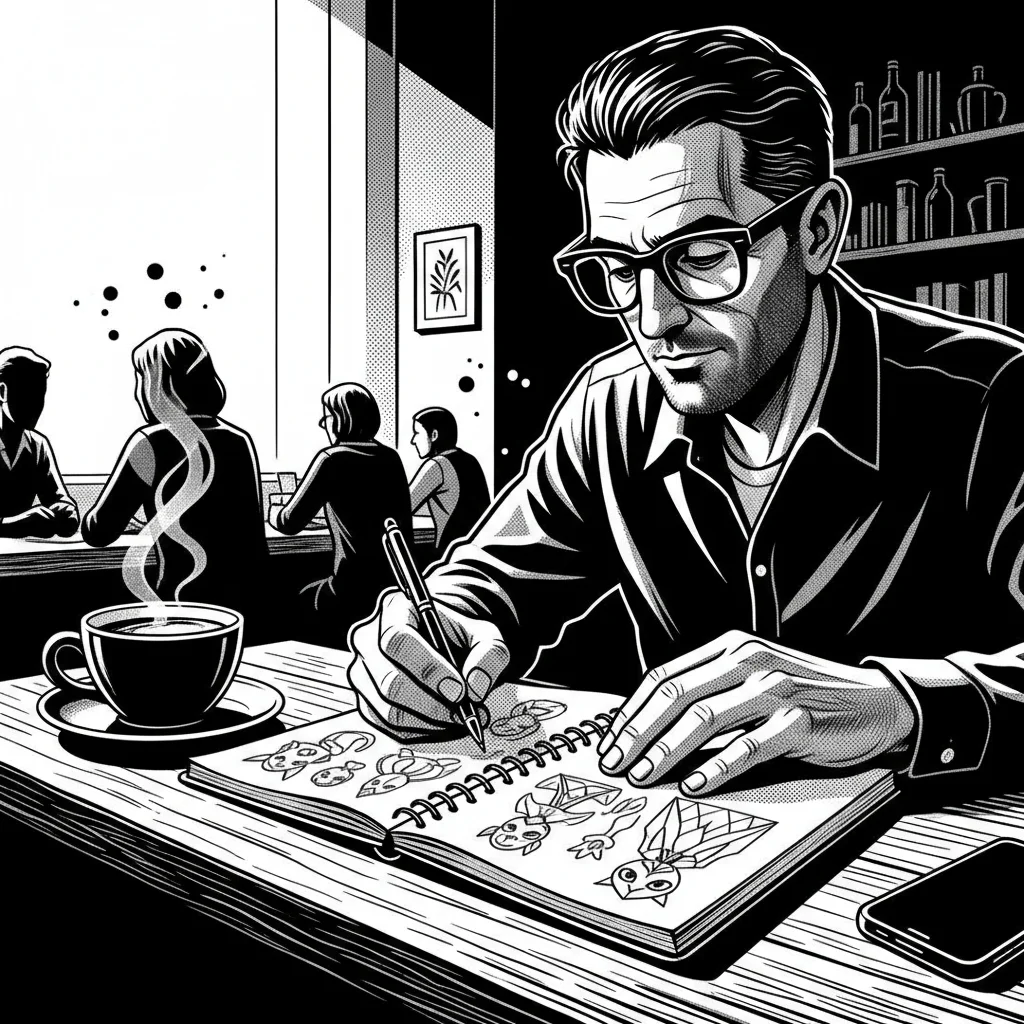 Faux : les mangakas doivent terminer leur scénario avant de dessiner