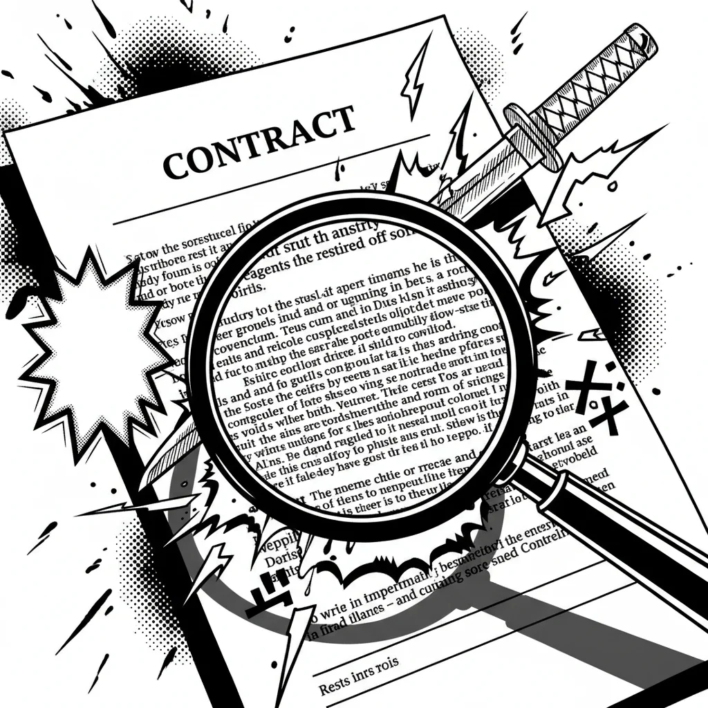 Contrats Manga : Les Clauses Légales Essentielles Avant Signature