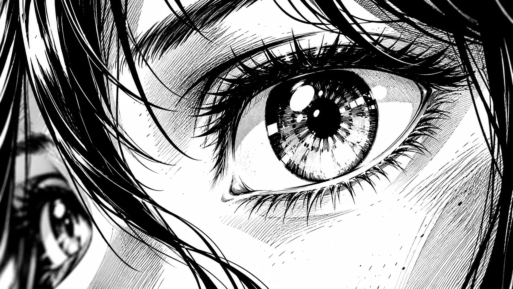 Pupille manga : taille, forme et reflet d'un regard vivant