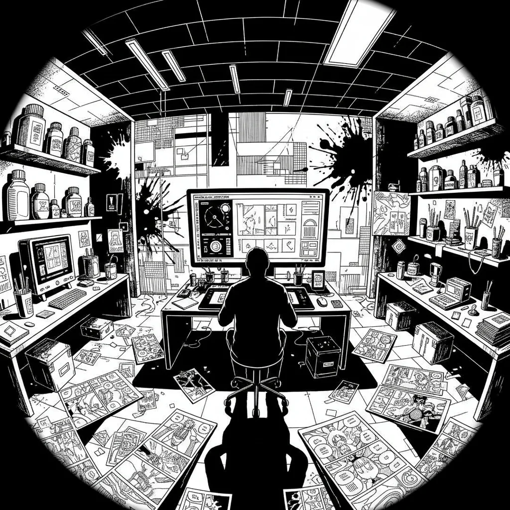 Idée reçue : adapter son découpage de cases ralentit la création manga